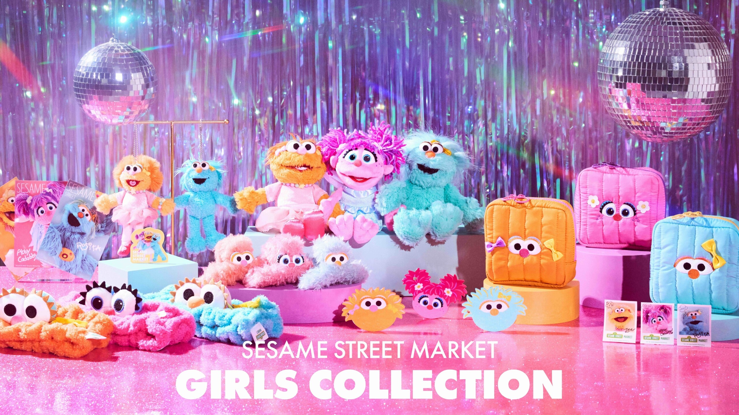 【セサミストリートマーケット】「SESAME STREET MARKET GIRLS COLLECTION」ビビッドさが目を引く！商品化希...