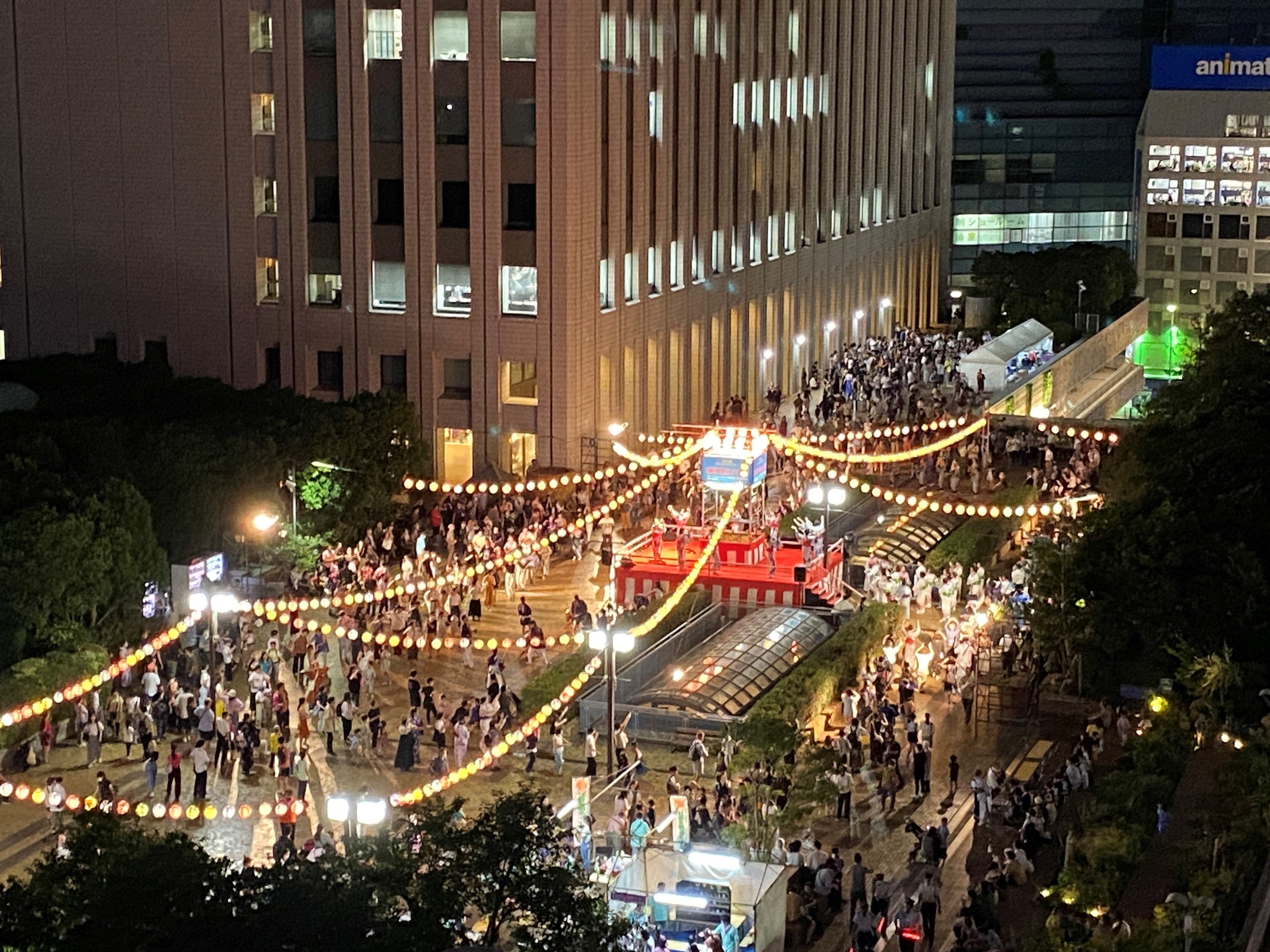 1978年から続き45回目となる、地域と人がつながる夏のイベント 第45回サンシャインシティ納涼盆踊り大会