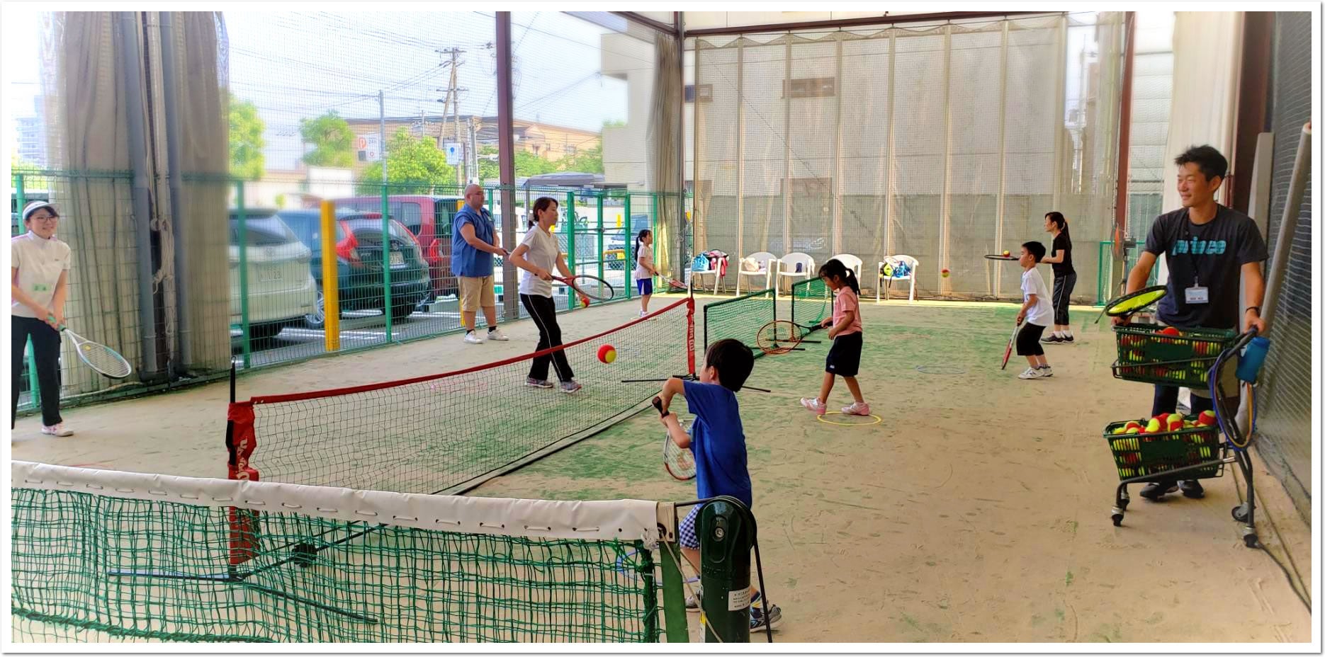 夏休み恒例　地域の人気イベント「なかよし親子テニス 無料体験会」の募集を開始　7/15(月祝)～8/18(日)