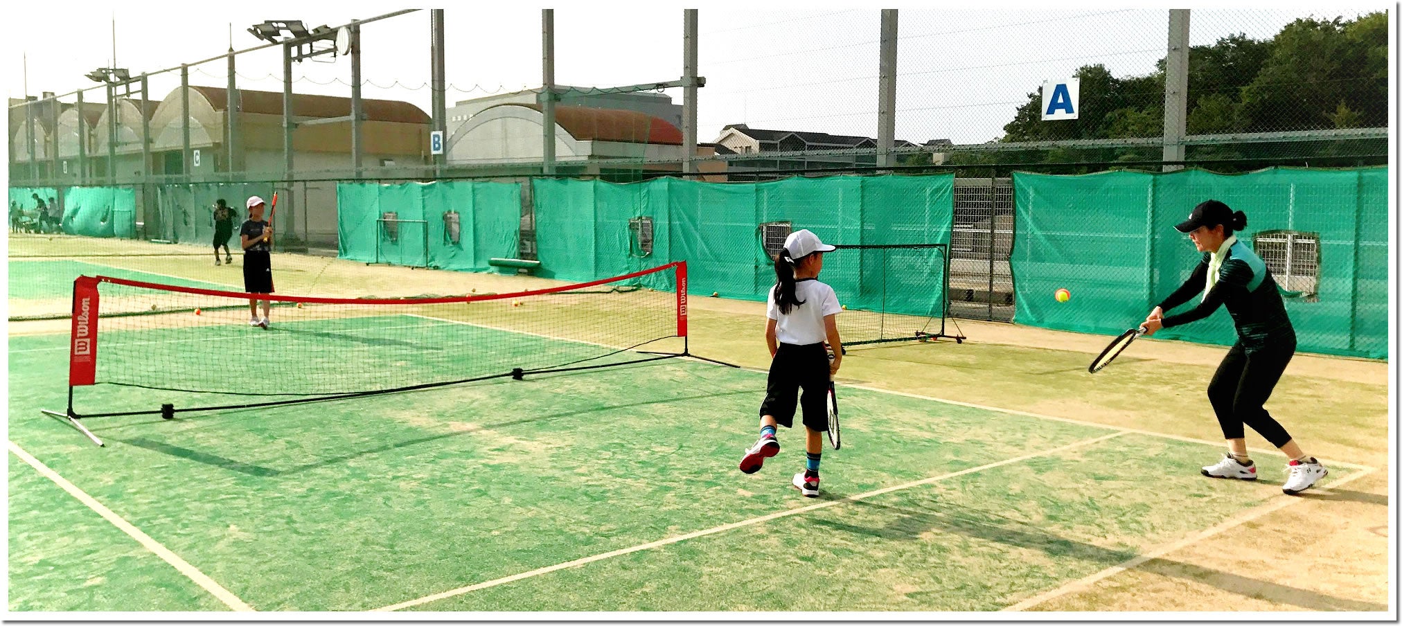 夏休み恒例　地域の人気イベント「なかよし親子テニス 無料体験会」の募集を開始　7/15(月祝)～8/18(日)