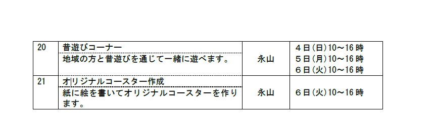 小学生の夏休み応援企画！第３回「夏のＤＡＮＣＨＩ教室＠多摩ニュータウン」を開催します！