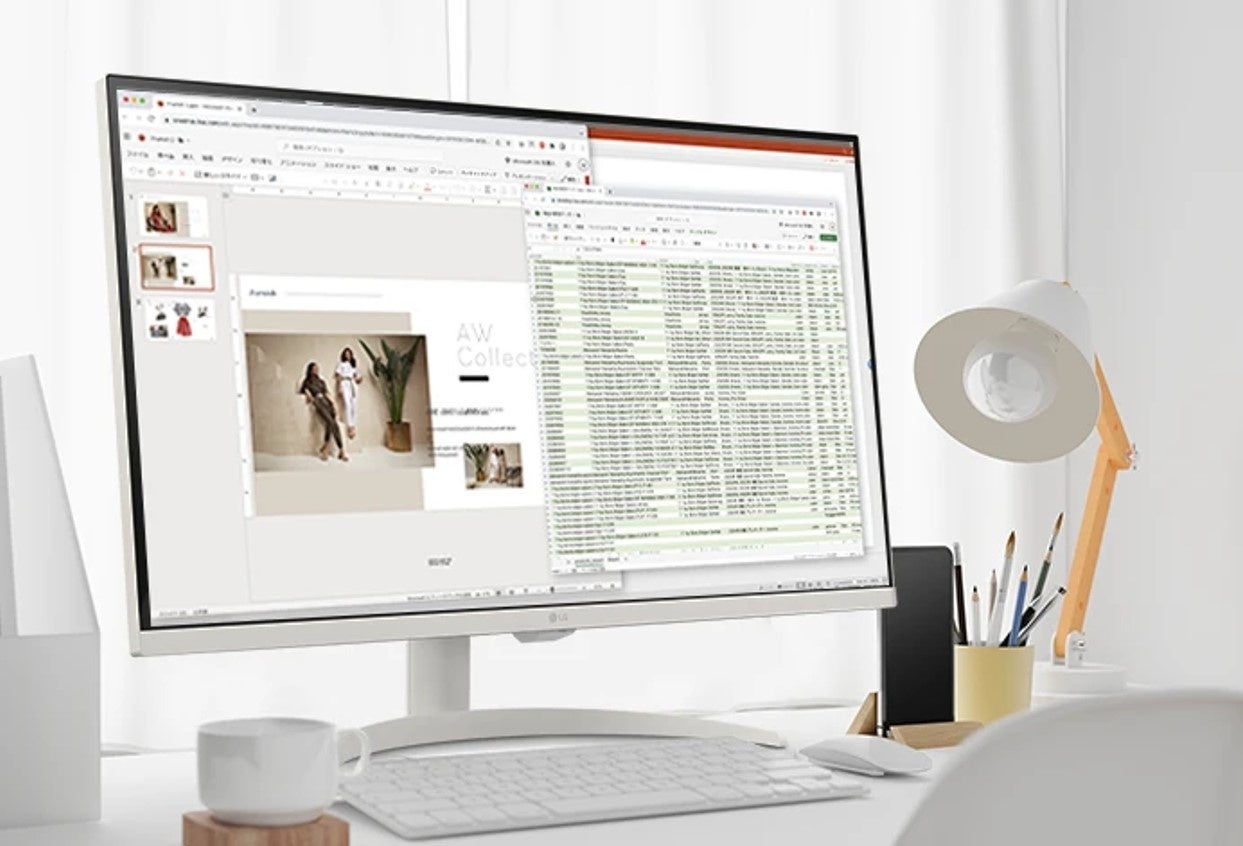 “LG MyView Smart Monitor”シリーズ4K HDR対応の「32SR75U-W」と「27SR75U-W」を「Makuake」にて7月25日（木...