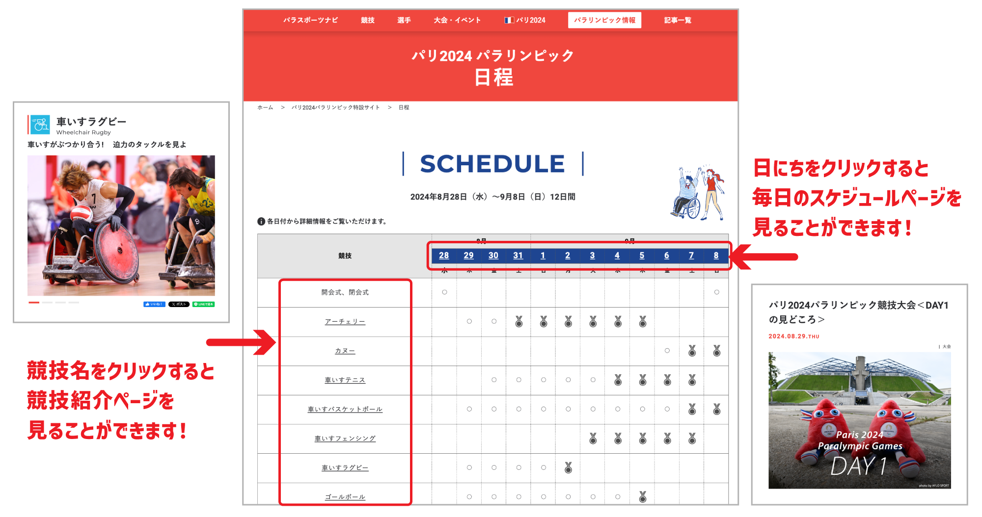 パリ2024パラリンピック特設サイトが大幅にアップグレード！今すぐブックマークして活用しよう！｜パラサポWEB