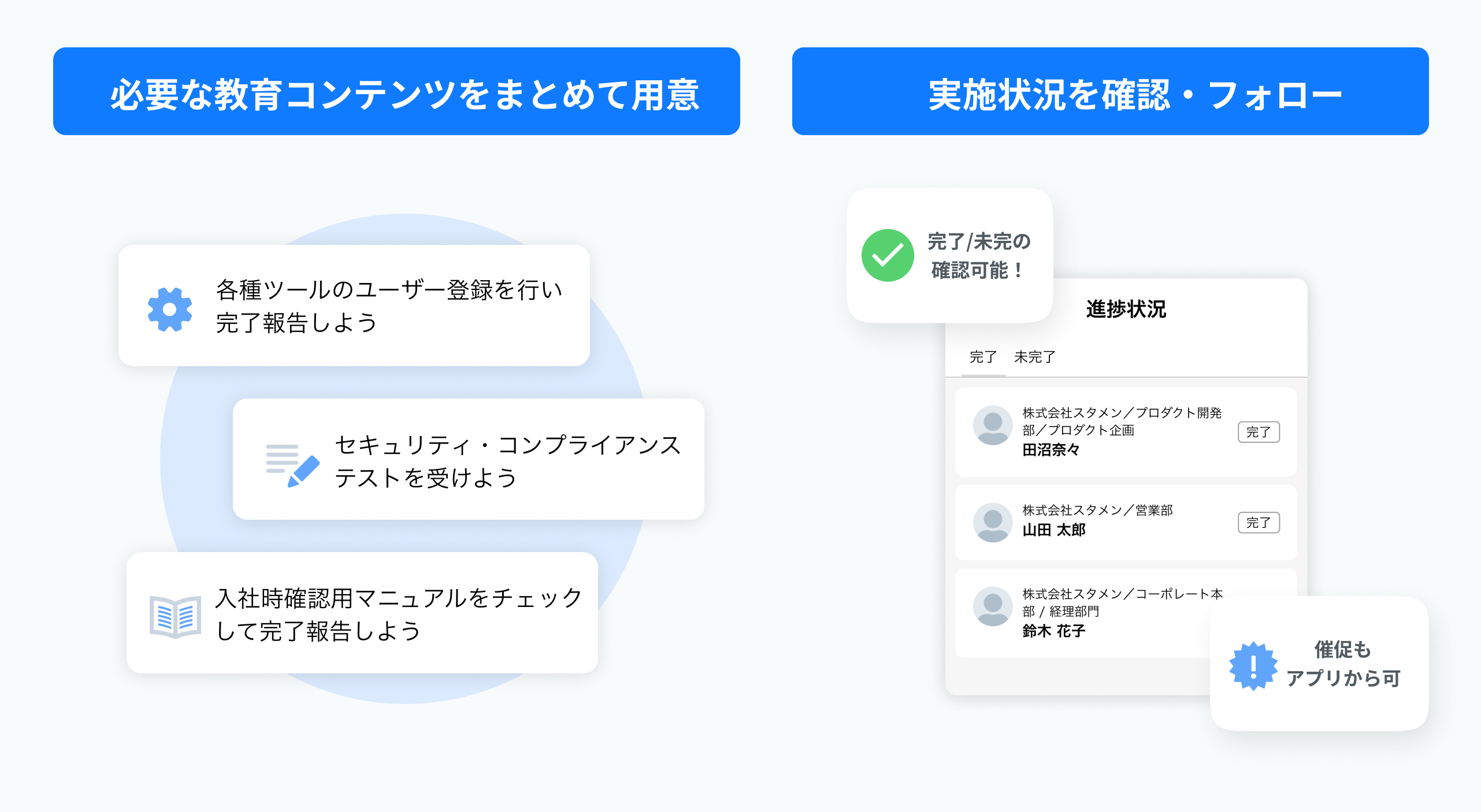 「TUNAG」が社内教育用「テスト機能」をリリース。スマホひとつで新入社員・アルバイトの早期戦力化・定着を...