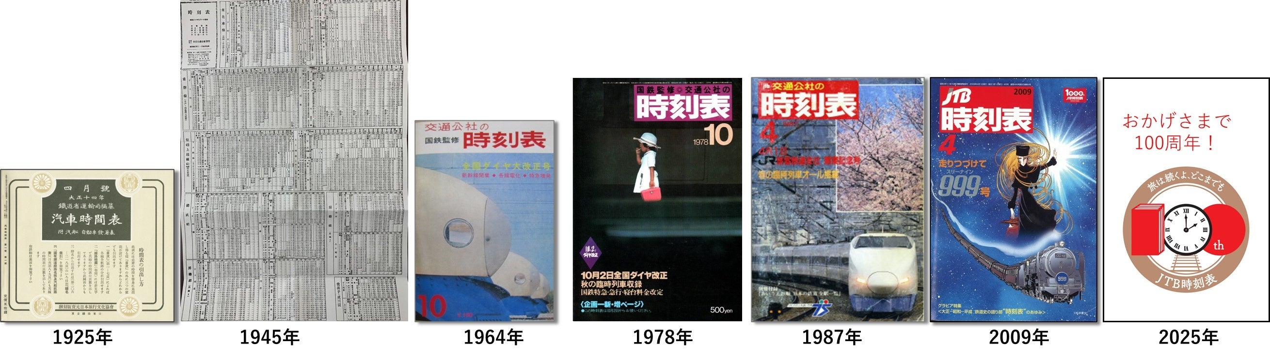 『JTB時刻表』はもうすぐ創刊100周年　～2025年3月からキャンペーンを実施します～