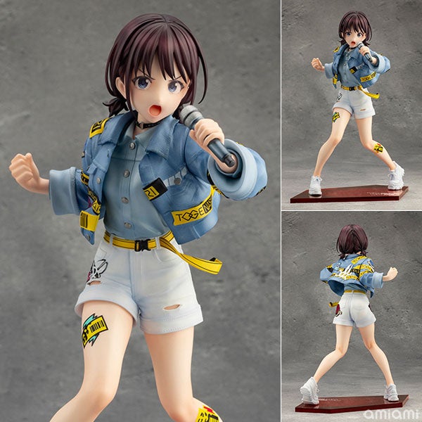 アニメ『ガールズバンドクライ』フィギュア化第1弾。ボーカル「井芹仁菜」が登場。あみあみにて予約受付中。