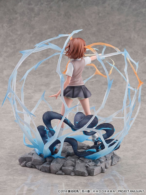 『とある科学の超電磁砲T』より、主人公「御坂美琴」がスケールフィギュアで登場。あみあみにて予約受付中。