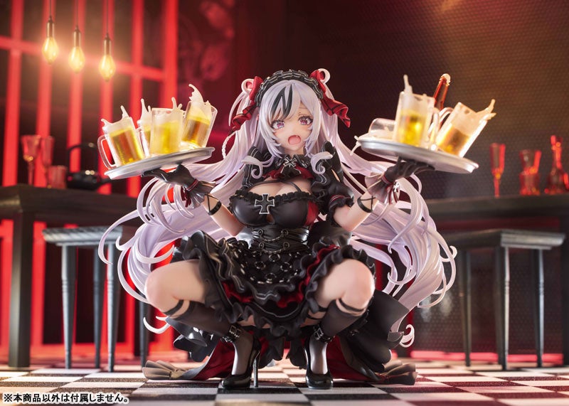 『アズールレーン』より「エルベ」のフィギュアが「慌て」フェイスパーツが付属する、あみあみ限定版で登場。