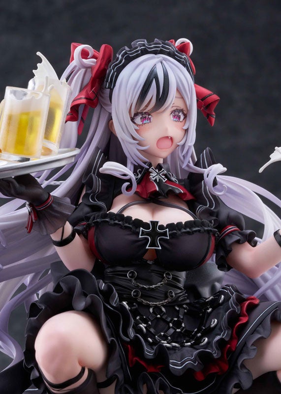 『アズールレーン』より「エルベ」のフィギュアが「慌て」フェイスパーツが付属する、あみあみ限定版で登場。