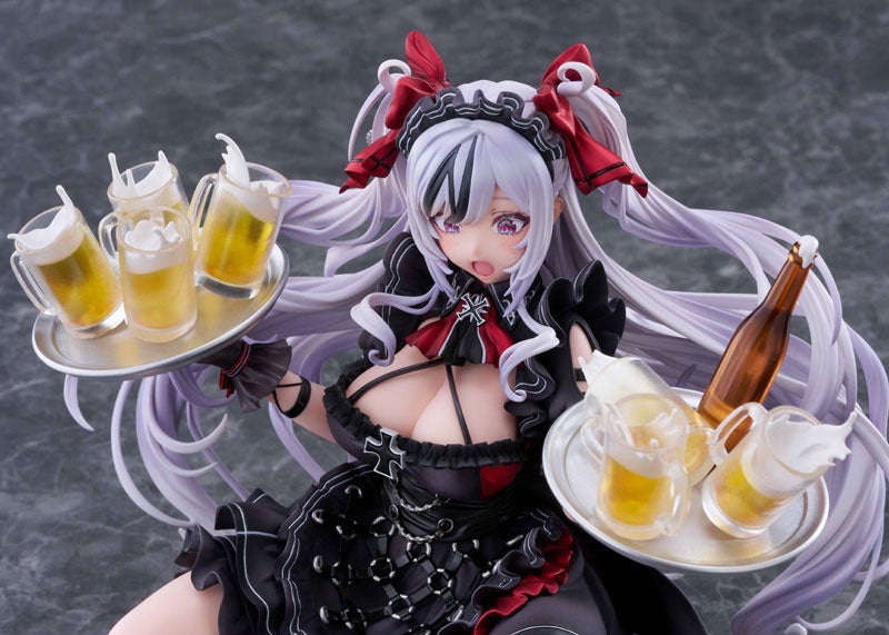 『アズールレーン』より「エルベ」のフィギュアが「慌て」フェイスパーツが付属する、あみあみ限定版で登場。