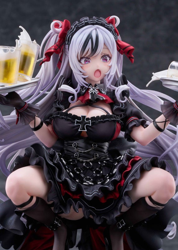 『アズールレーン』より「エルベ」のフィギュアが「慌て」フェイスパーツが付属する、あみあみ限定版で登場。