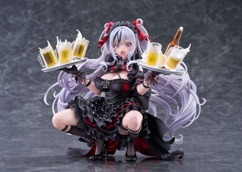 『アズールレーン』より「エルベ」のフィギュアが「慌て」フェイスパーツが付属する、あみあみ限定版で登場。