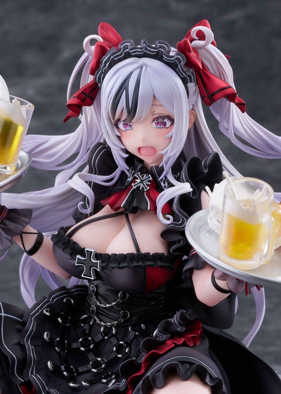 『アズールレーン』より「エルベ」のフィギュアが「慌て」フェイスパーツが付属する、あみあみ限定版で登場。