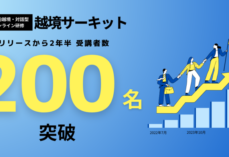 『越境サーキット』による越境者が200名を突破。越境サーキット導入企業の越境者、課題提示企業による体験レ...