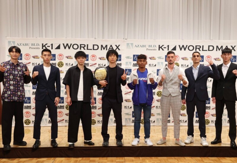 7.7「K-1 WORLD MAX 2024」前日計量＆会見　金子晃大「日本人の強さを見せたい」55kgトーナメントで各選手意...