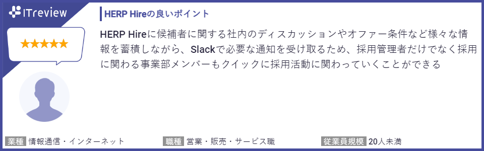 【HERP Hire】「ITreview Grid Award 2024 Summer」で7期連続となる「Leader」を受賞