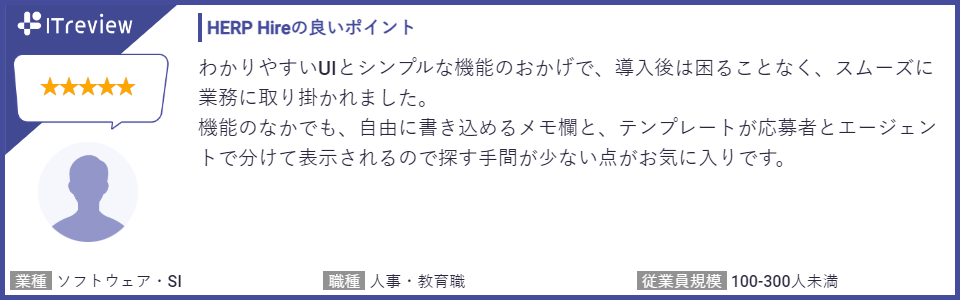 【HERP Hire】「ITreview Grid Award 2024 Summer」で7期連続となる「Leader」を受賞