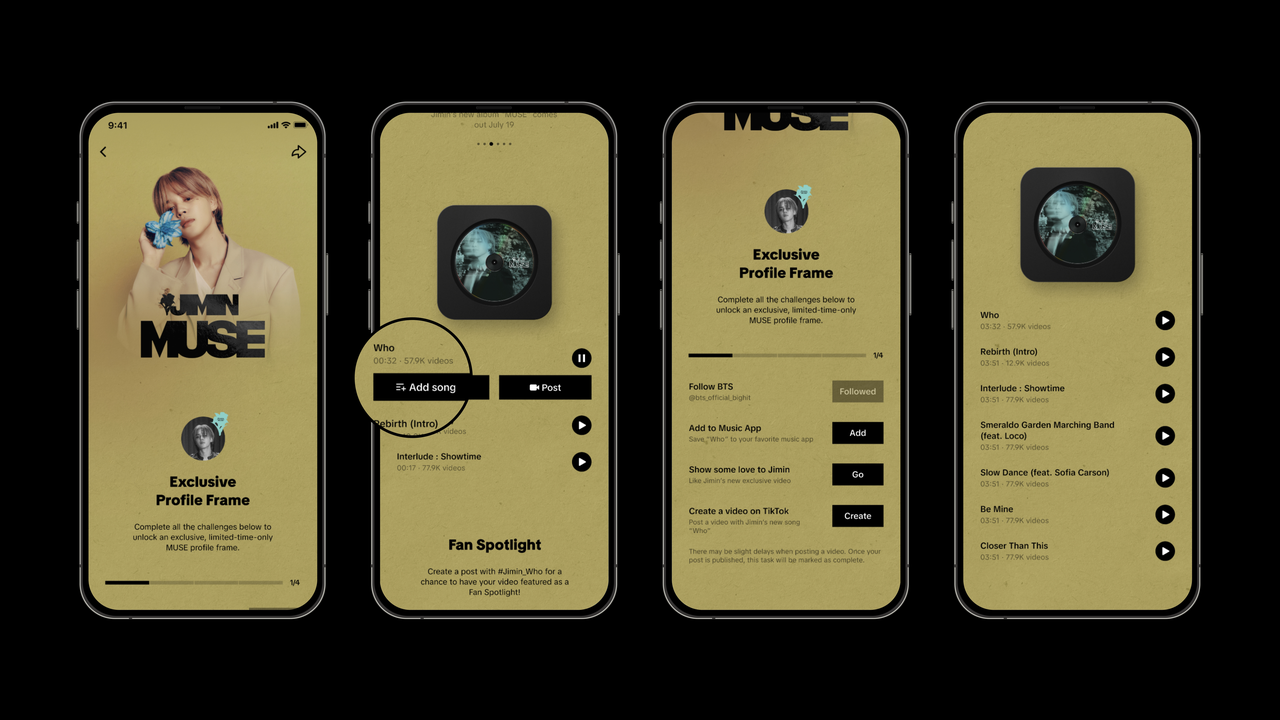 TikTok、BTS ジミンの2ndソロアルバム『MUSE』のリリースを記念し、アプリ内特設ページ「#Jimin_Who」を公開！
