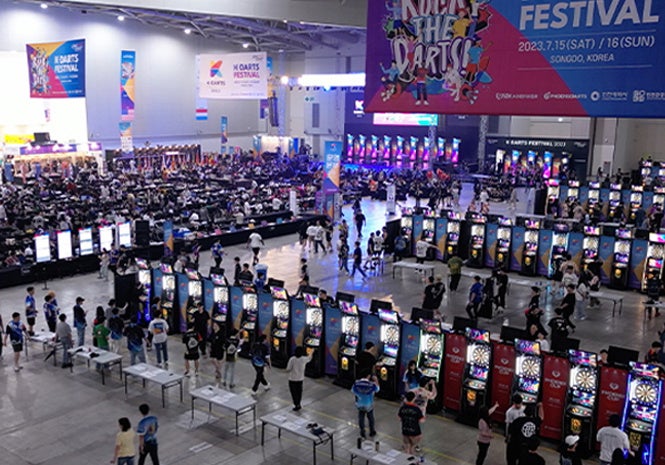 ソフトダーツの祭典 K-DARTS FESTIVALが韓国で開催！記念してオリジナルグッズが当たるSNSキャンペーンを実施...