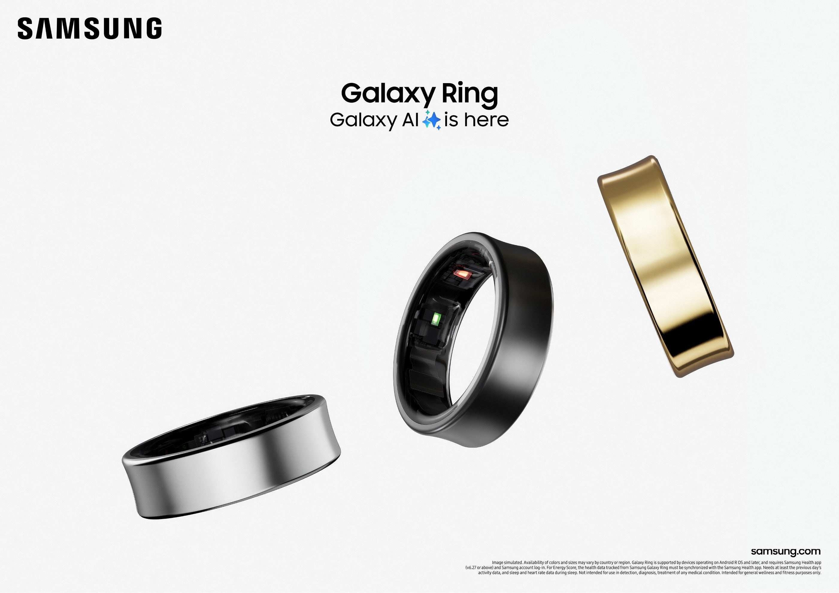 【サムスン電子】「Galaxy Ring」本日2024年7月10日にGlobal発売を発表