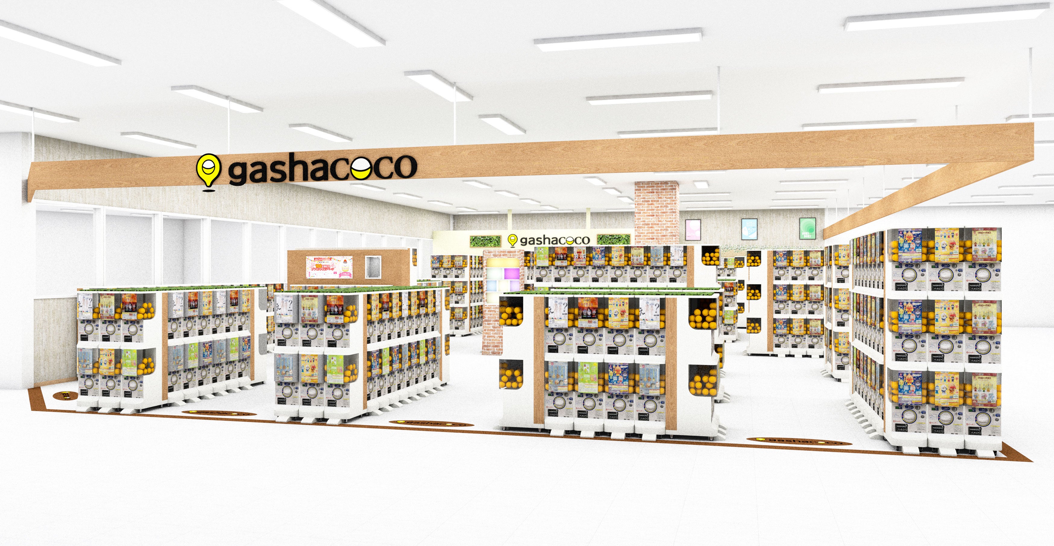 カプセルトイ専門店『gashacoco（ガシャココ）』のフランチャイズ店舗15号店『gashacocoコーチャンフォー旭川...