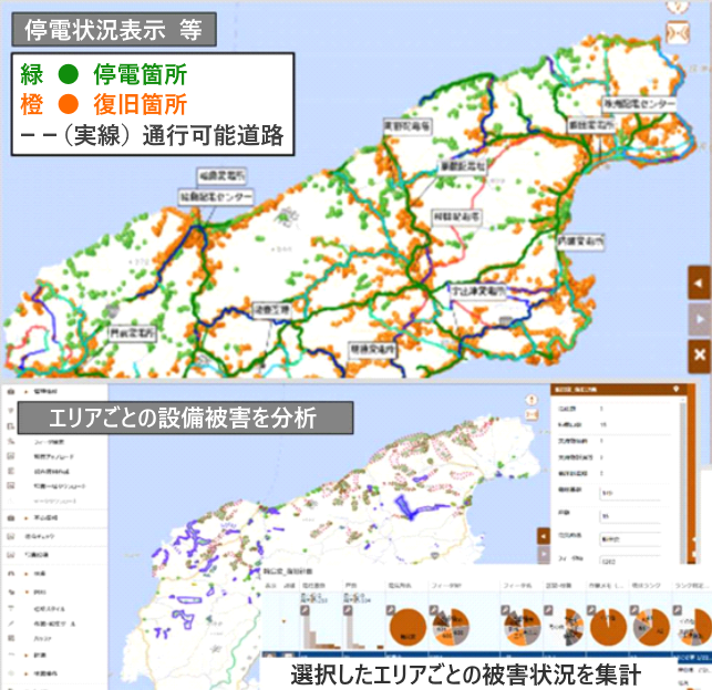 図1：震災情報集中管理GIS