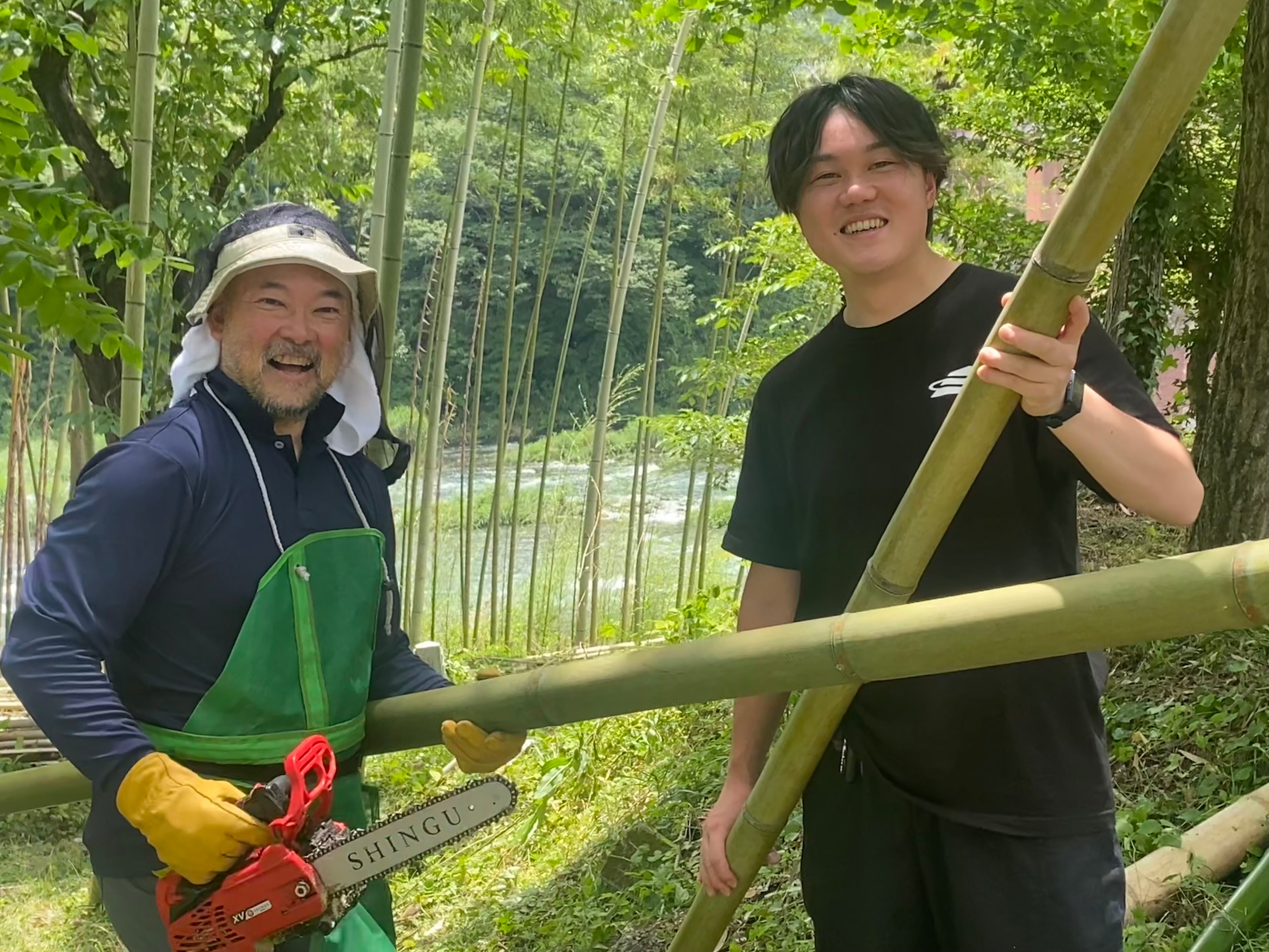 秩父湯元 武甲温泉横の横瀬川をきれいに！　遊びながら環境保護を学ぶ夏の自由研究にも最適なリバークリーン...