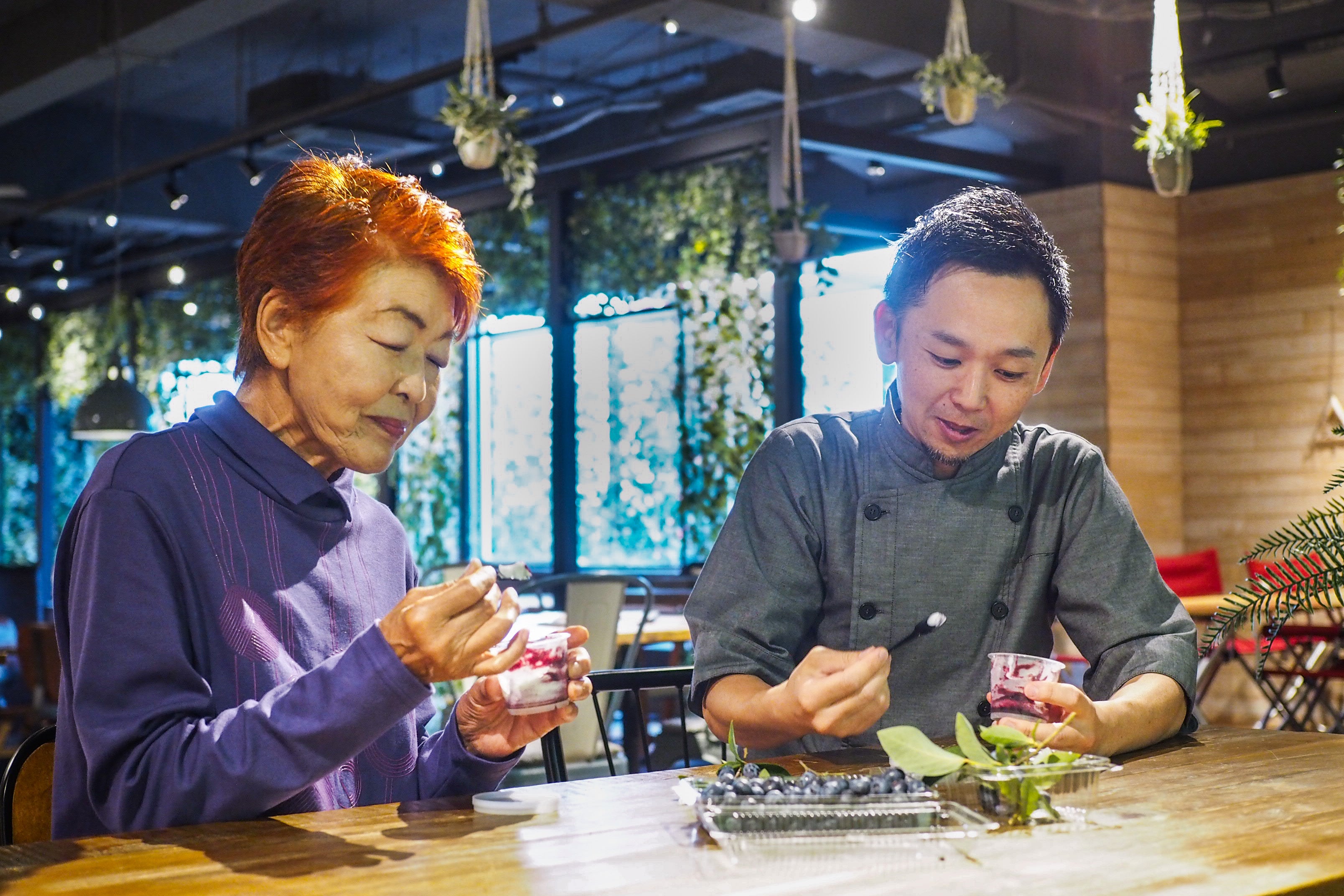 おふろcafe ハレニワの湯に、地元のジェラート店や農園と共同開発したおふろ上がりにぴったりのオリジナルジ...