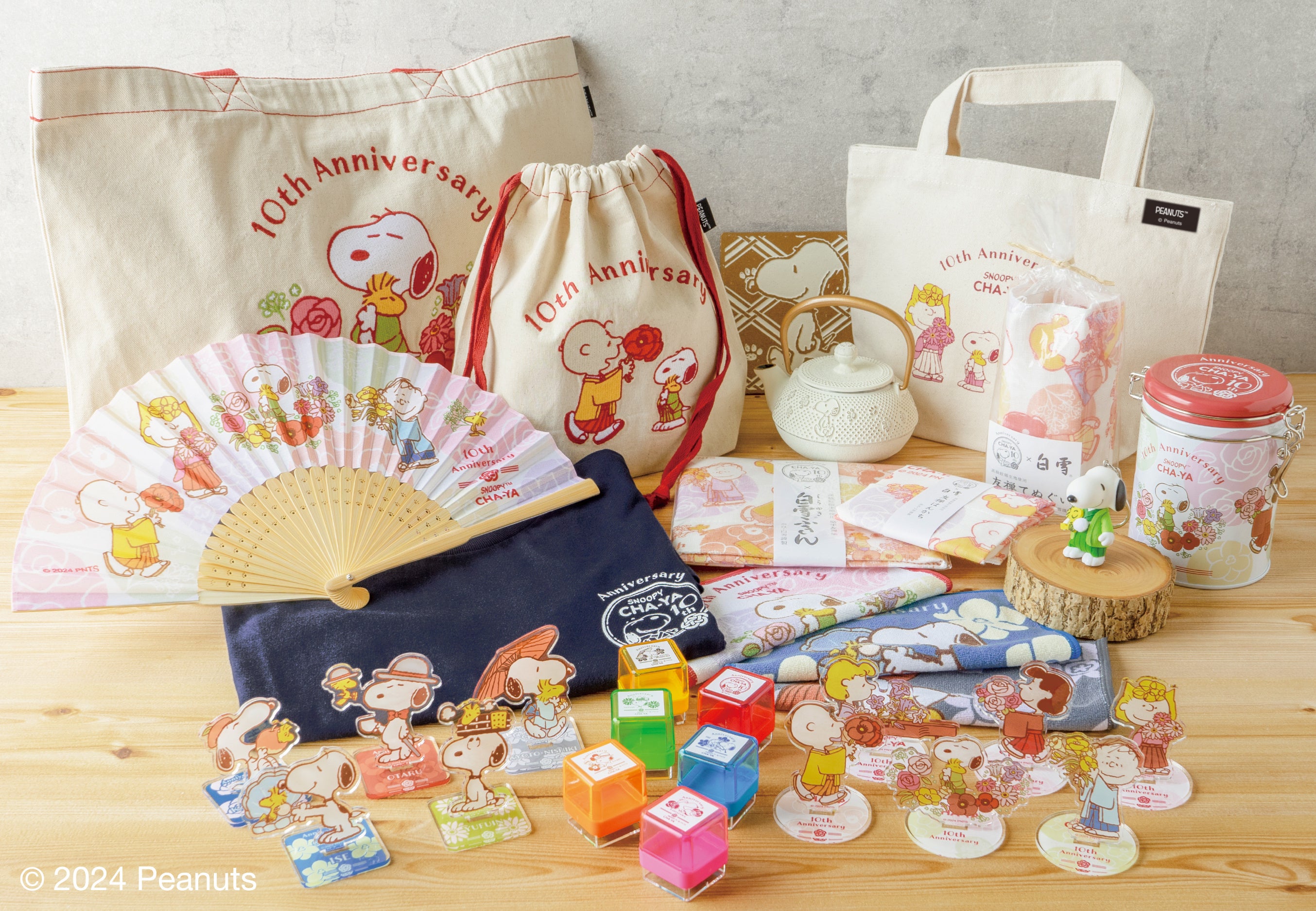 SNOOPY茶屋10周年を記念した新商品がぞくぞく登場！