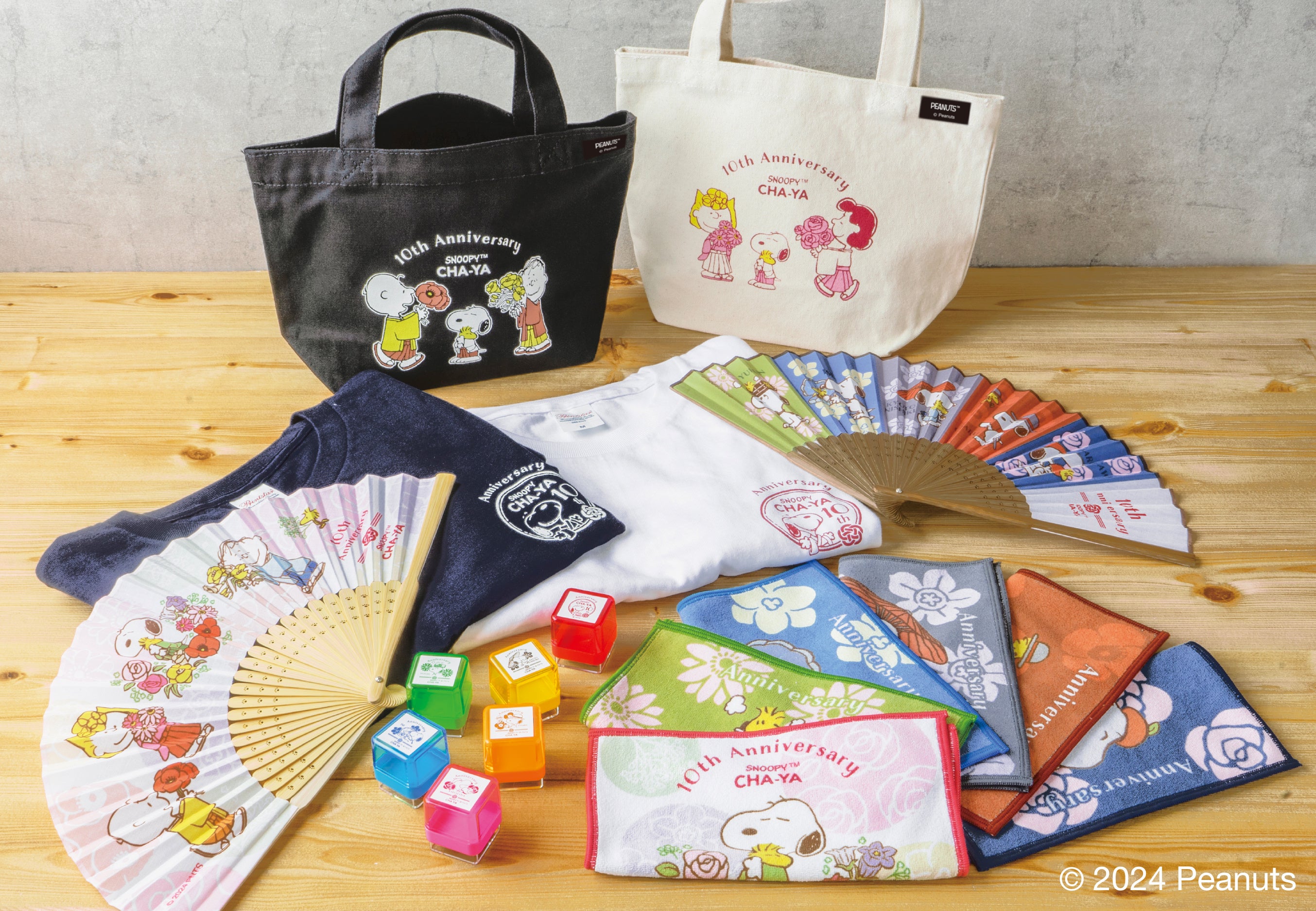 SNOOPY茶屋10周年を記念した新商品がぞくぞく登場！