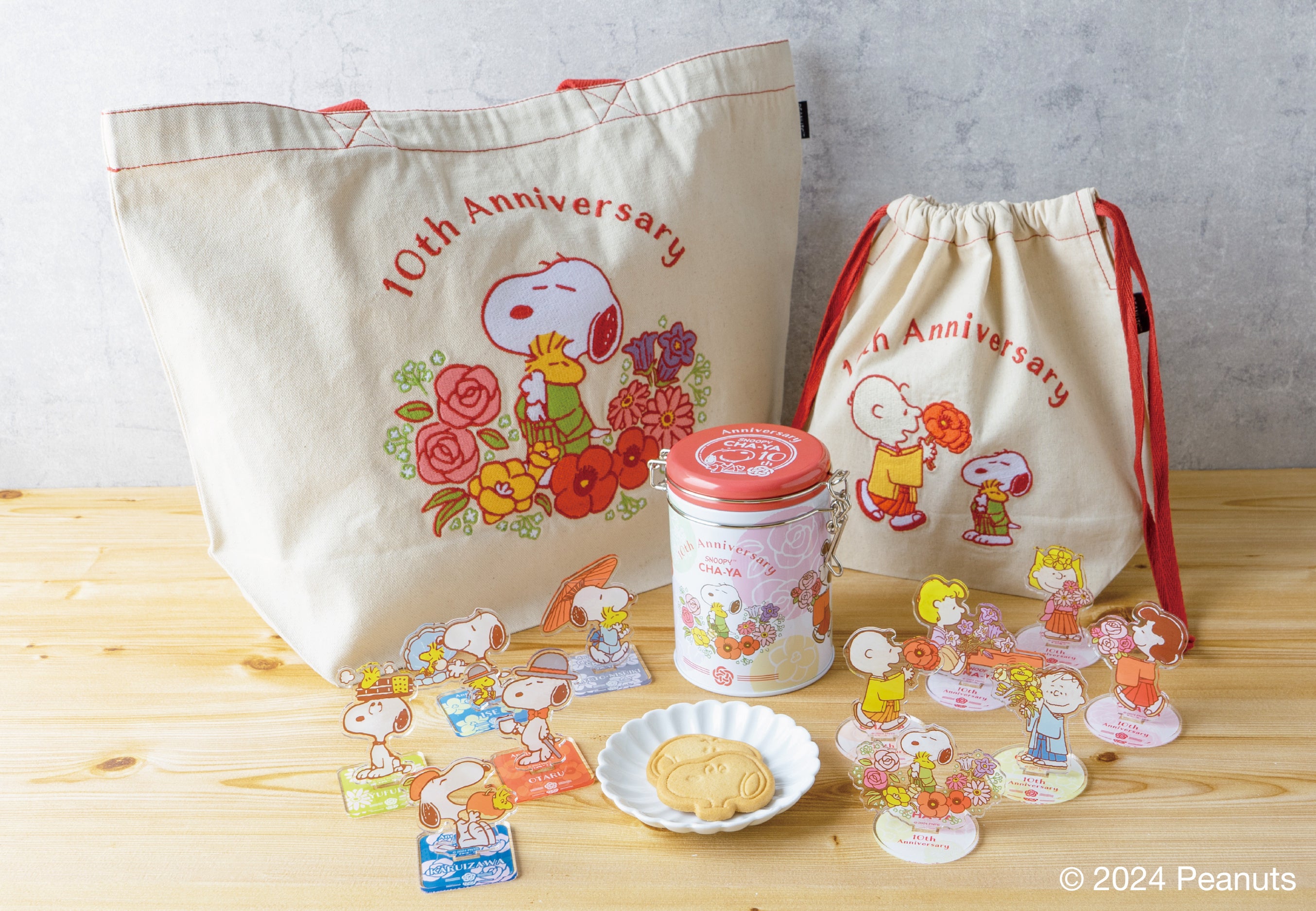 SNOOPY茶屋10周年を記念した新商品がぞくぞく登場！