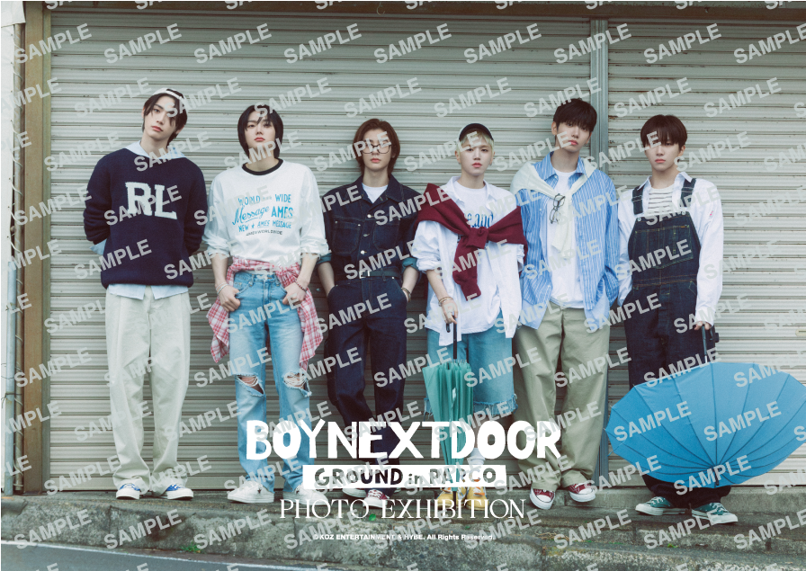 本日待望の日本デビュー！BOYNEXTDOOR国内初の写真展「BOYNEXTDOOR GROUND IN PARCO -PHOTO EXHIBITION-」渋...