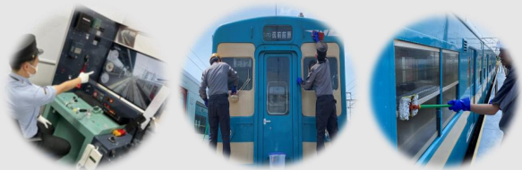 筑肥線100周年記念企画 国鉄色103系をみんなできれいに 鉄道の車両清掃・お仕事体験