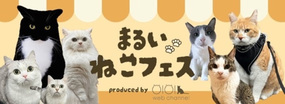 総フォロワー数１００万人以上！人気猫ちゃんとのコラボイベント「まるいねこフェス」を「世界猫の日」にあわ...