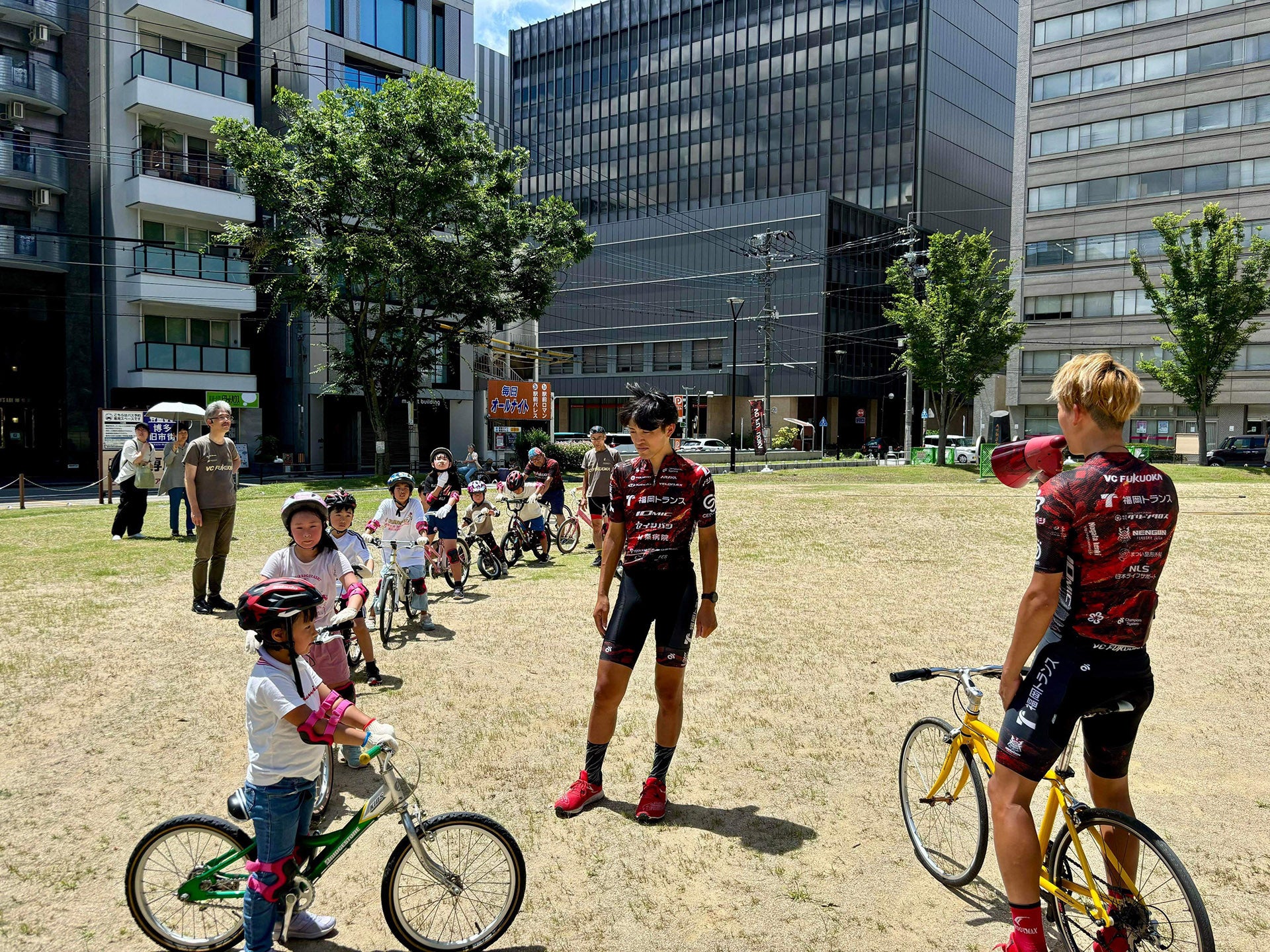 第一生命株式会社主催のコラボ自転車教室を開催