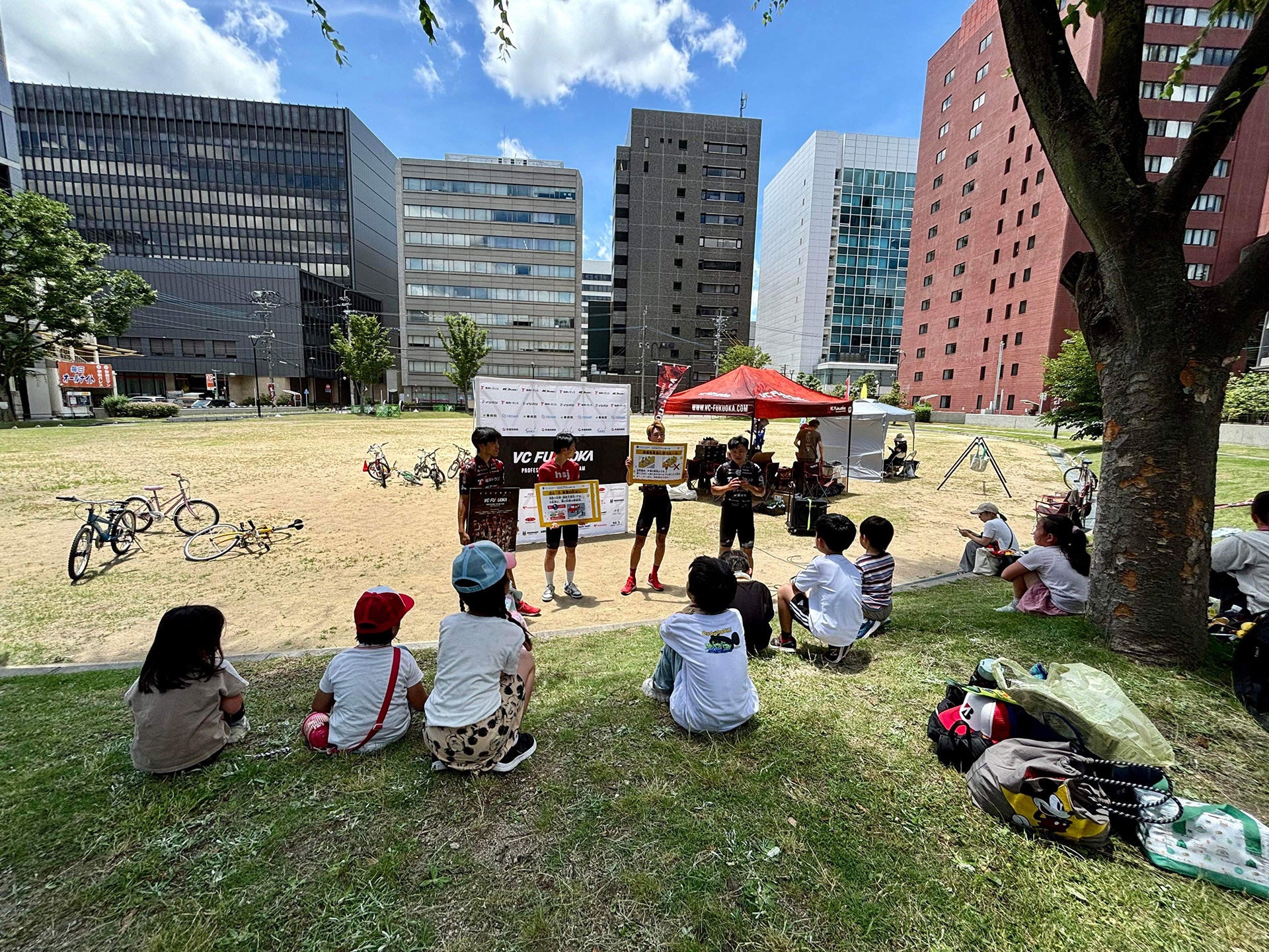 第一生命株式会社主催のコラボ自転車教室を開催