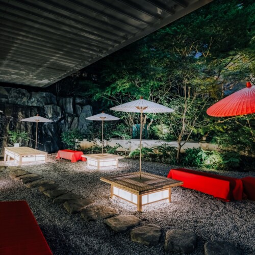 ホテル雅叙園東京の庭園に期間限定「涼みどこ」が登場。夏の風情を感じる粋なひとときを。