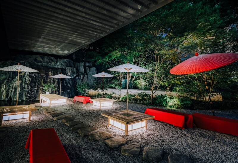 ホテル雅叙園東京の庭園に期間限定「涼みどこ」が登場。夏の風情を感じる粋なひとときを。