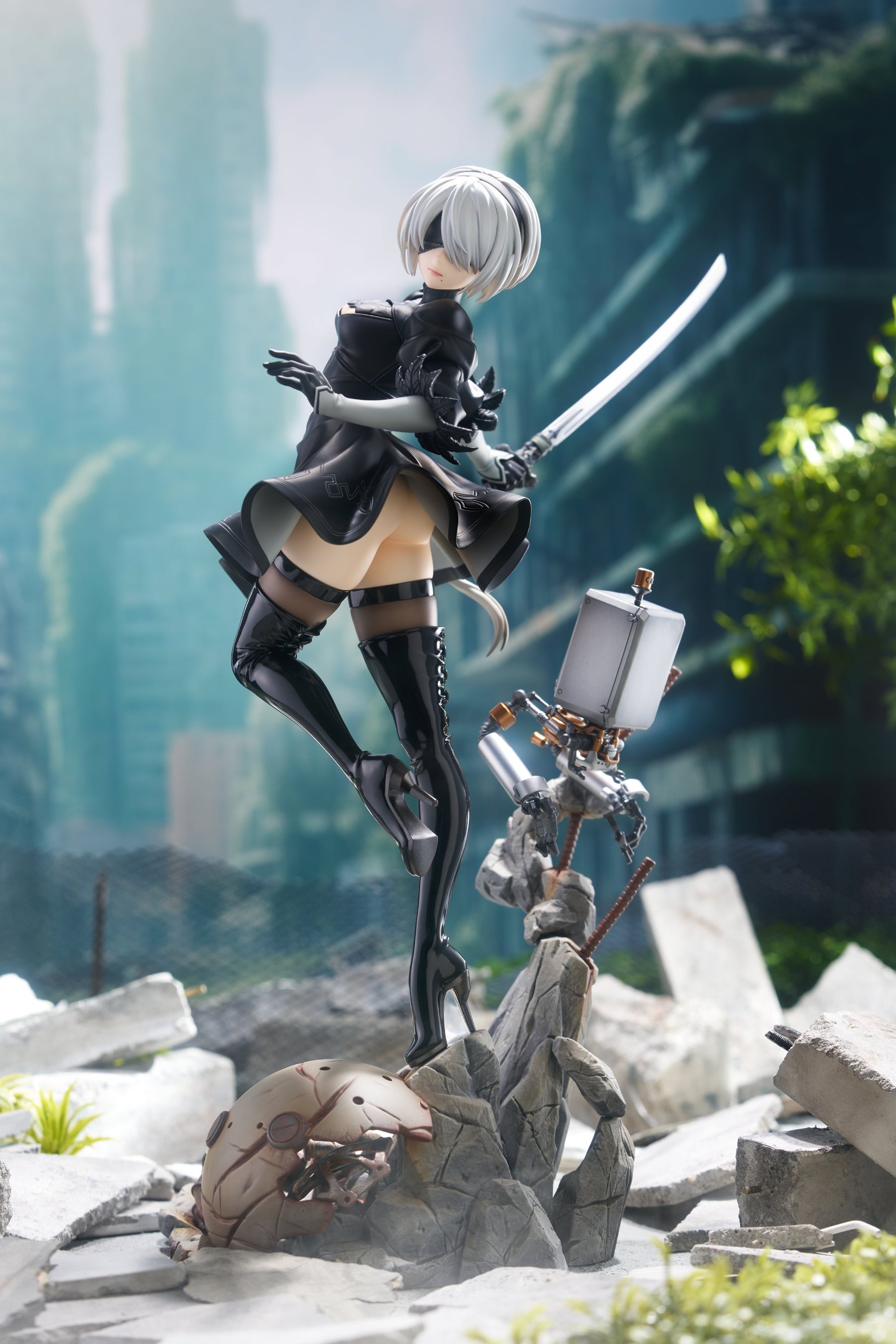 『NieR:Automata Ver1.1a』より「2B」が1/7スケールフィギュアになって登場！！