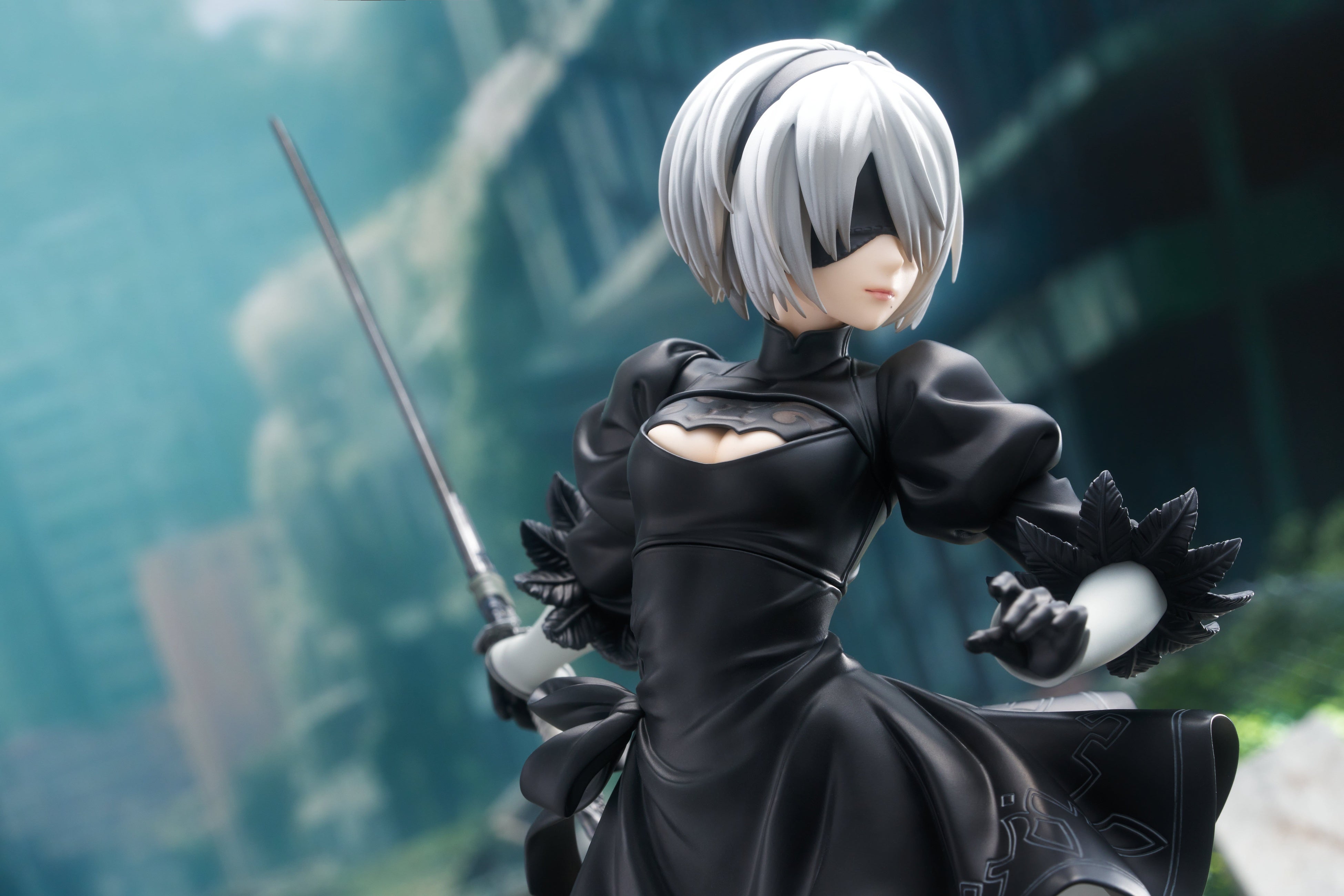 『NieR:Automata Ver1.1a』より「2B」が1/7スケールフィギュアになって登場！！