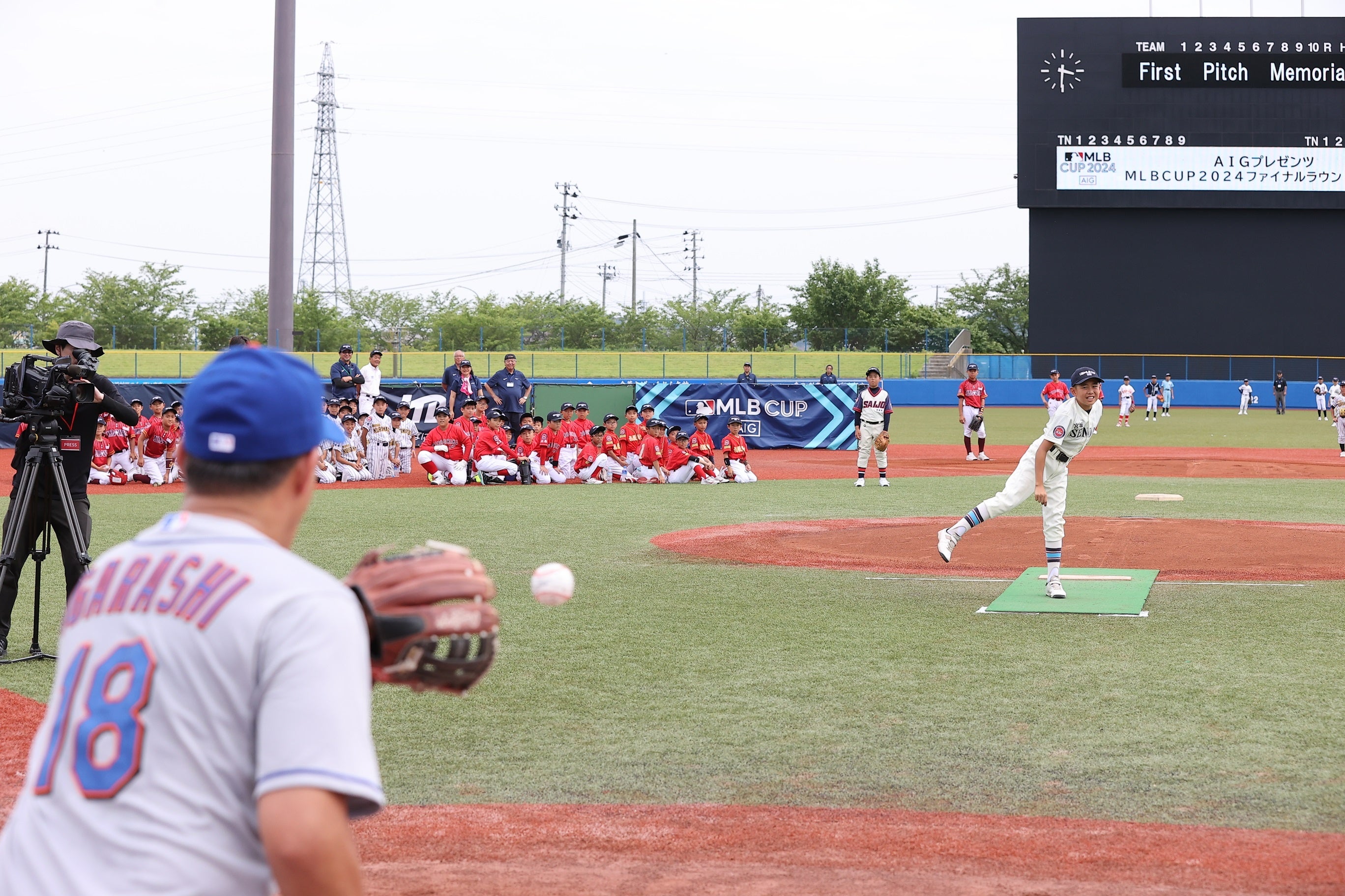 小学3～5年生の頂点を争うMLB CUP 2024のファイナルラウンドが石巻で開幕