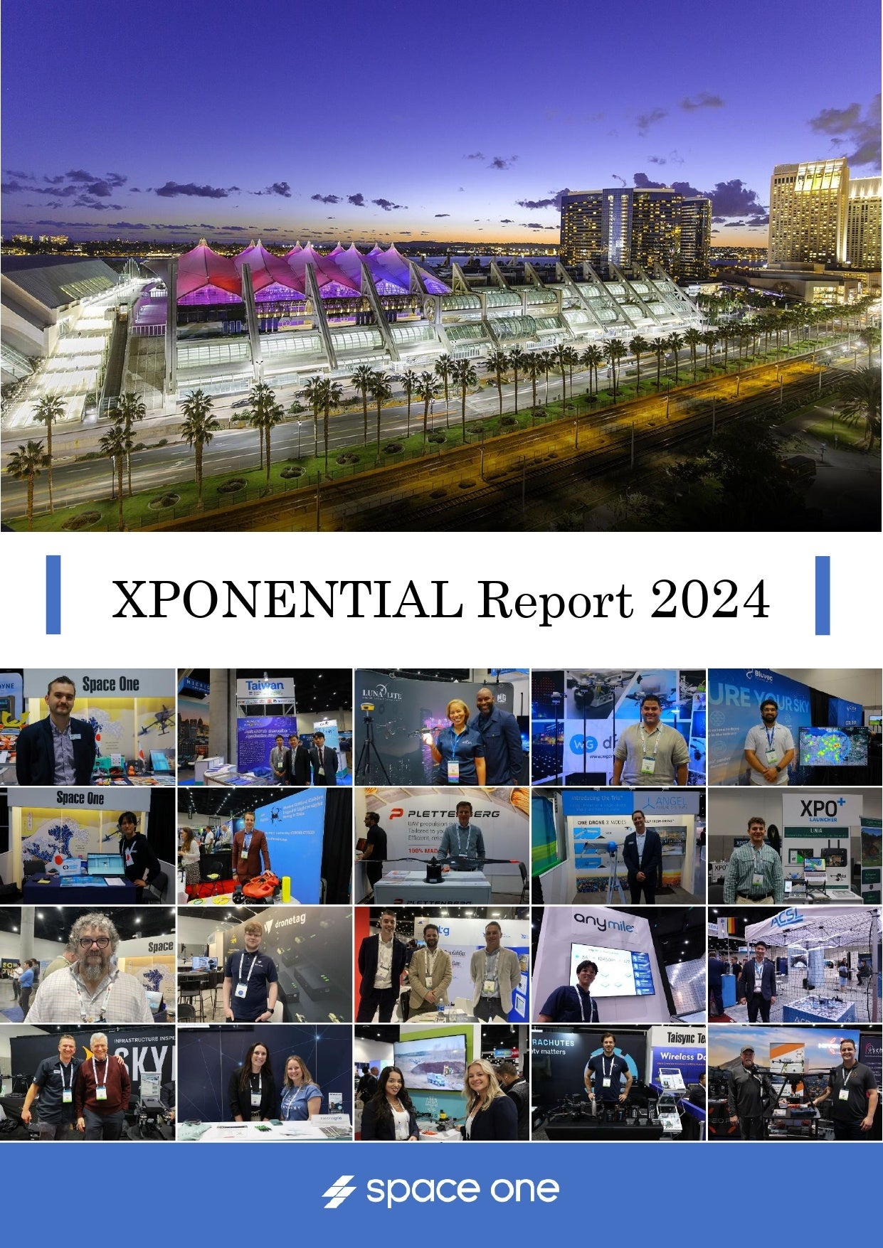 世界のドローンの潮流が分かる最新レポート「XPONENTIAL Report 2024」発売開始