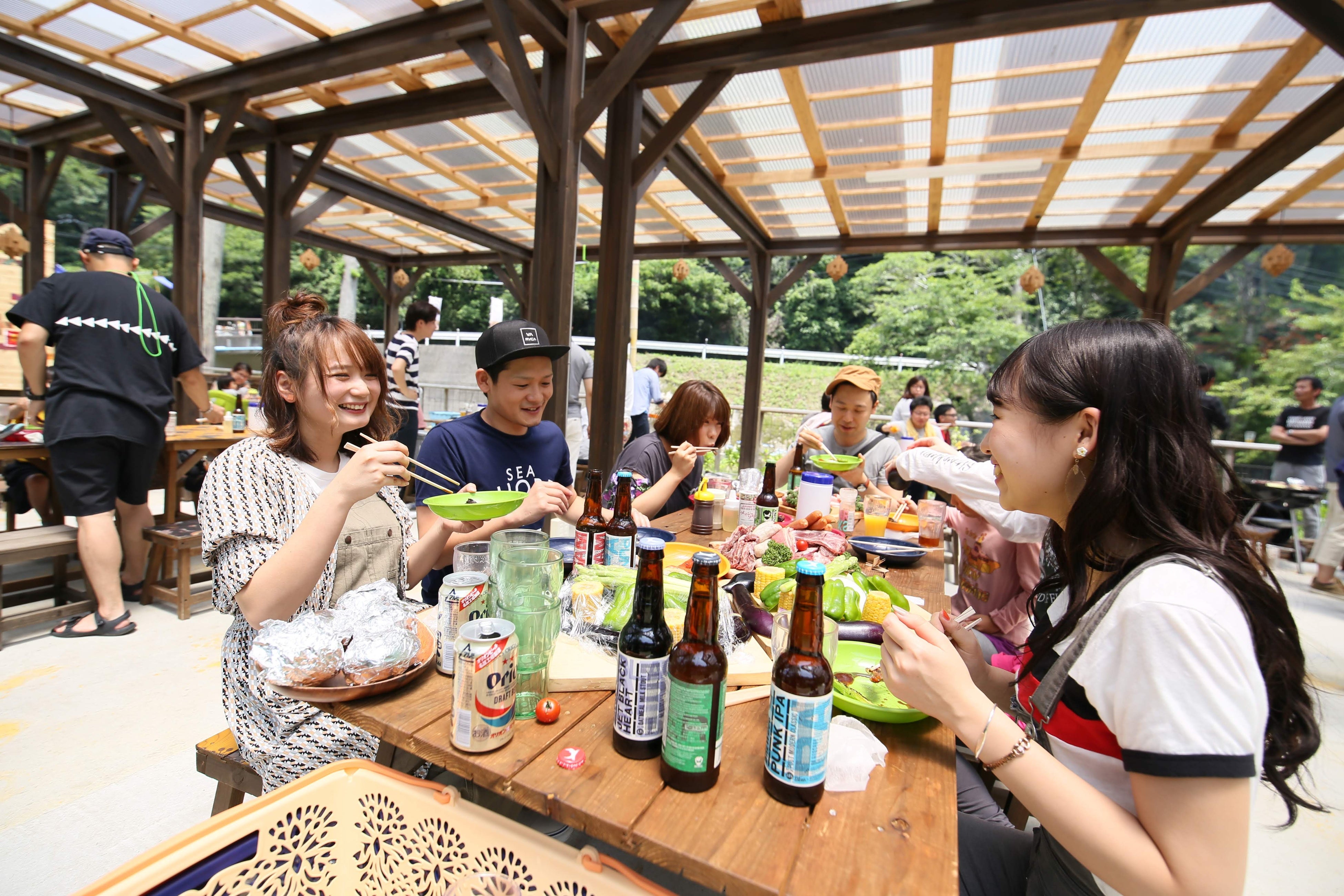 愛知県『ウッドデザインパーク岡崎』お得なバーベキュー団体メニューで、食べて・飲んで、楽しんで！団体メニ...