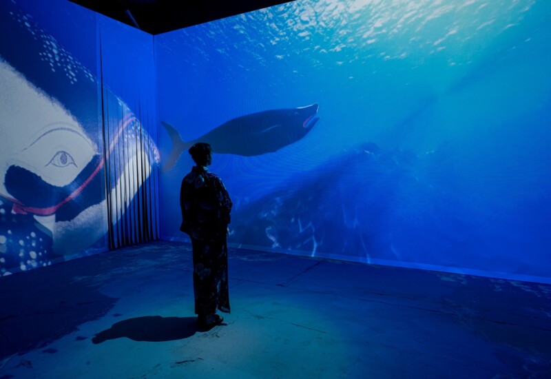 一旗プロデュース「動き出す浮世絵展 MILANO」の公式記録映像“藍”を公開。世界で「ジャパン・ブルー」と絶賛...
