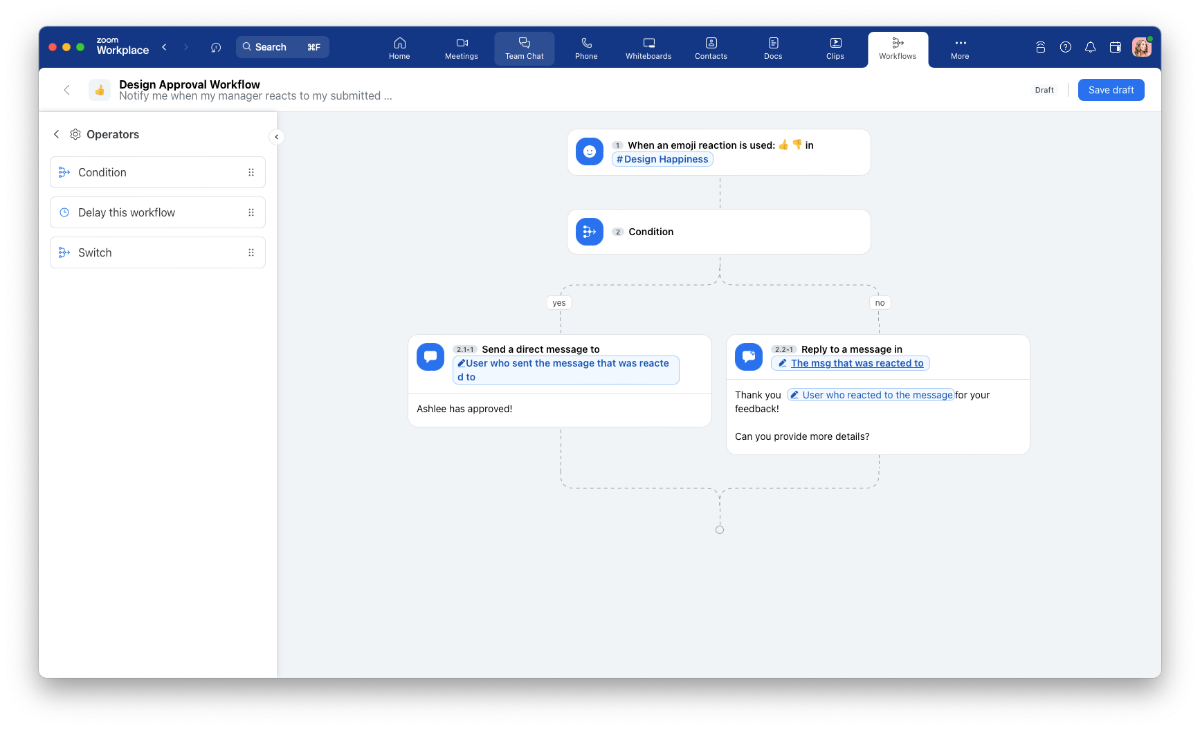 職場の業務効率を向上するコード不要のワークフロー ビルダー　Zoom Workflow Automation を発表