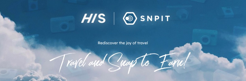 Snap to Earn「SNPIT」、旅行会社HISとコラボモデルのNFTカメラBOXを発売