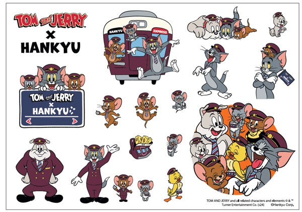 「TOM and JERRY×HANKYU」 コラボレーション企画 大阪・梅田の商業施設「阪急三番街」のイベント トムとジェ...