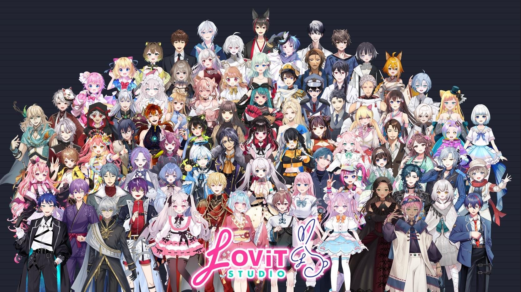 次々と新人を生み出すVライバーエージェンシー『LOViT STUDIO』より新たなVライバー5名が7月9日（火）初配信実施