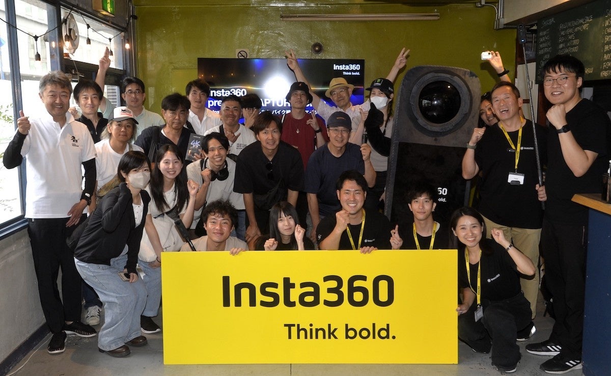 日本初開催ワークショップ! 『Insta360 presents CAPTURE Tokyo　〜Insta360をもっと楽しもう バイク&クリエ...