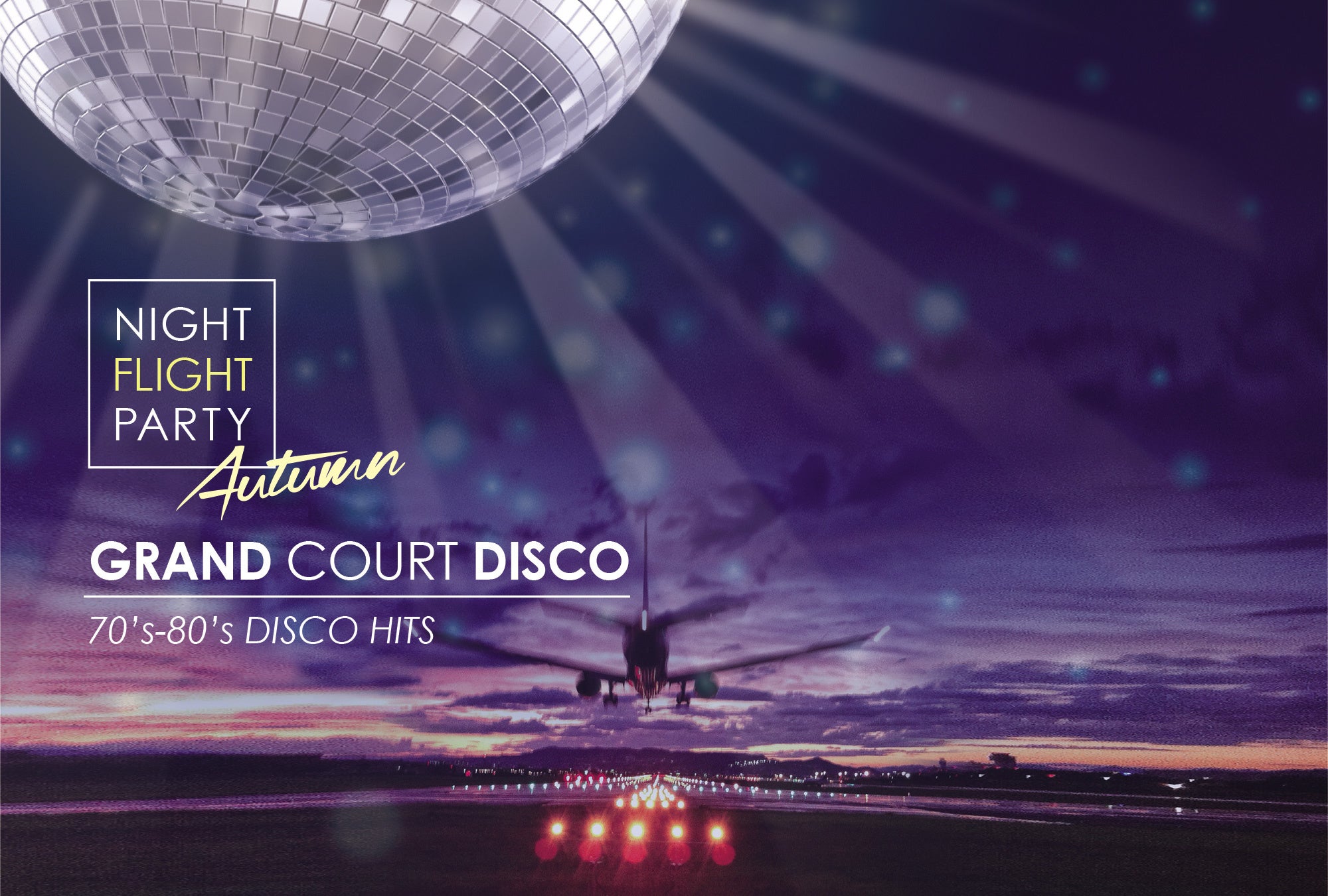 【ANAクラウンプラザホテルグランコート名古屋】GRAND COURT DISCO今年も開催！